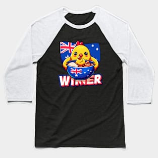 Winner Winner Chicken Dinner Baseball T-Shirt